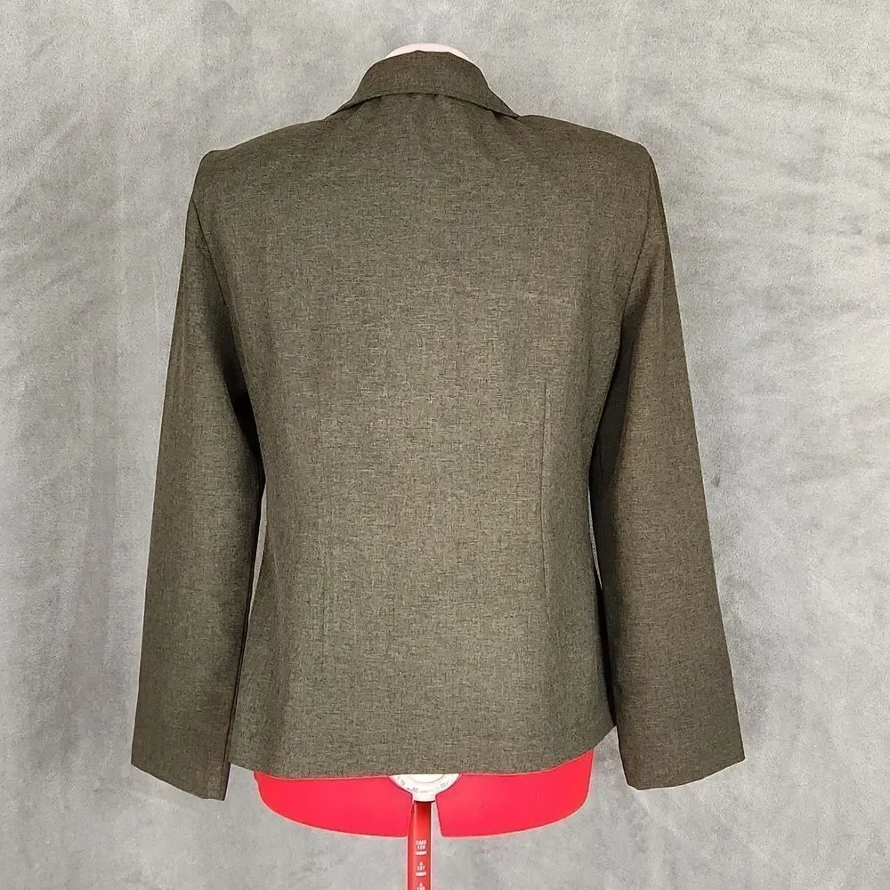 Womens zip up blazer - Picture 2 of 13